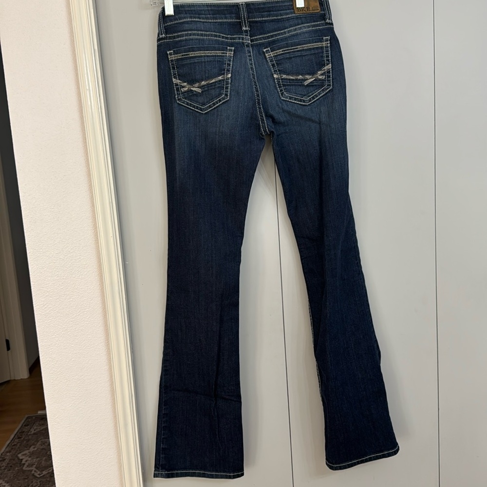 BKE Stella Women's Dark Blue Boot Cut Jeans - Picture 3 of 4